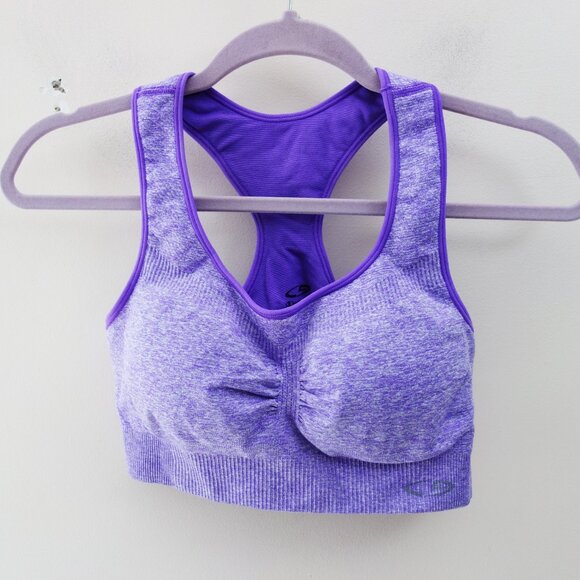 Champion C9 Seamless Racerback Sports Bra in Purple (XL) NWOT! - Picture 1 of 5